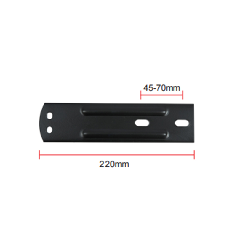 504.8G Embedded Steel Plate Base for HandrAIL Installation, Two-Hole Design A-05