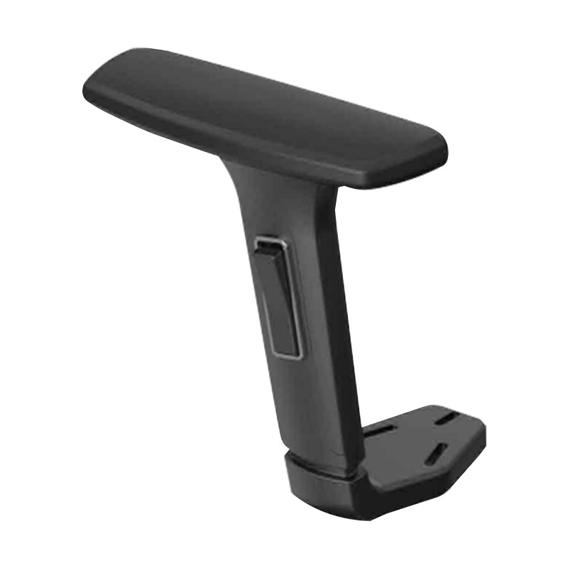 5508-1D Ergonomisk kontorsstol justerbar armstödmontering krompläterad